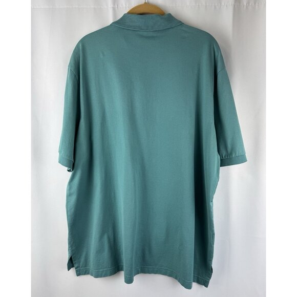 Lacoste Devanlay Polo Shirt Men Size 7 XXL Teal Green 5191L - Picture 5 of 10